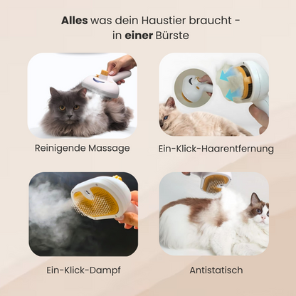 SteamPaw - Fellbürste