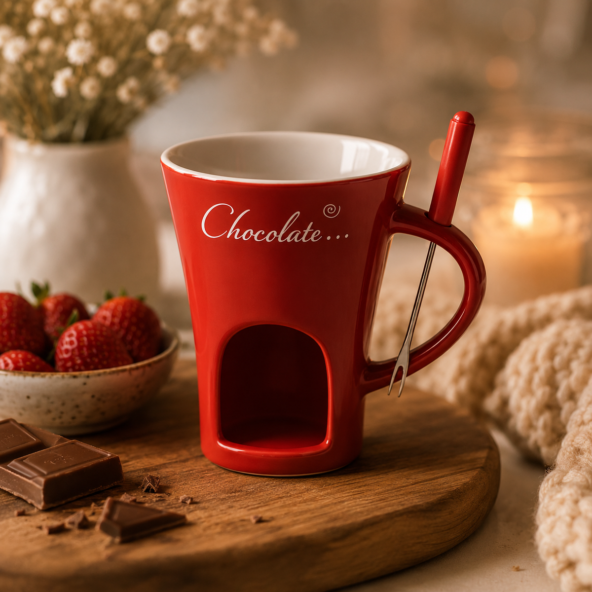Glühtasse™ - Tasse mit Kerzenfach