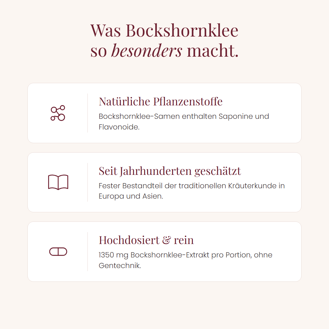 Was Bockshornklee so besonders macht