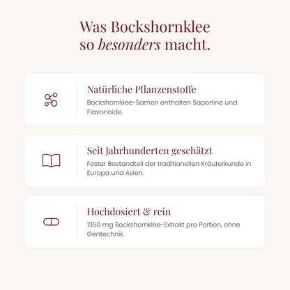 Was Bockshornklee so besonders macht